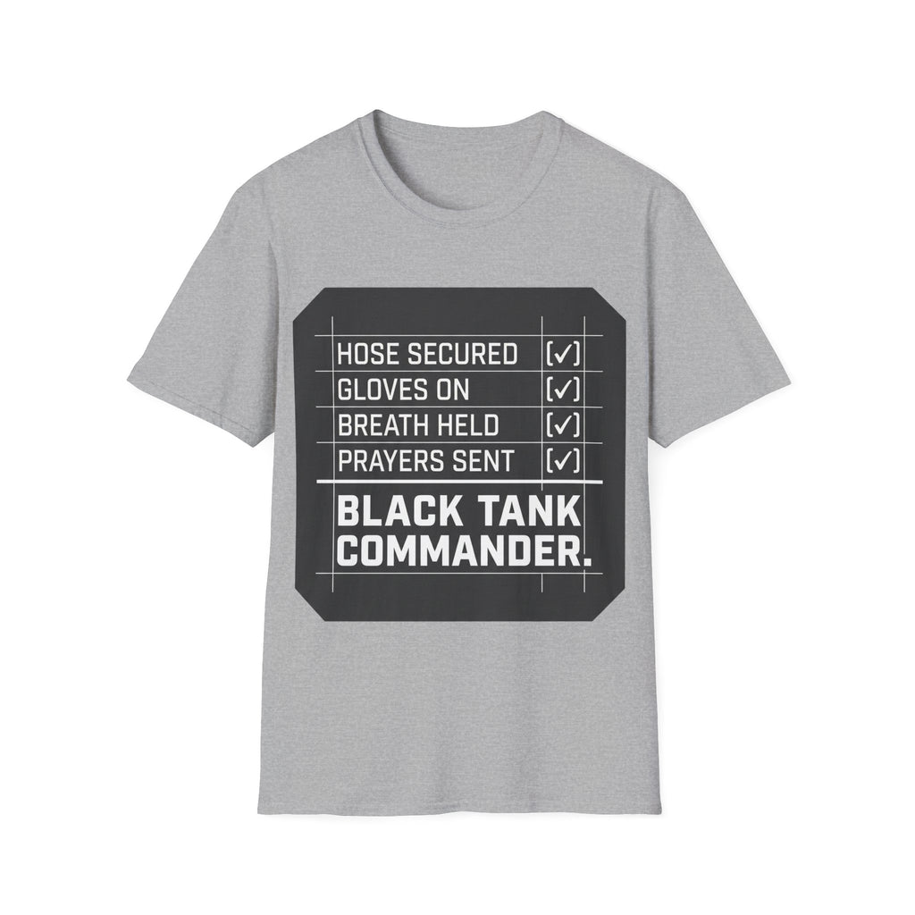 Black Tank Commander T-Shirt