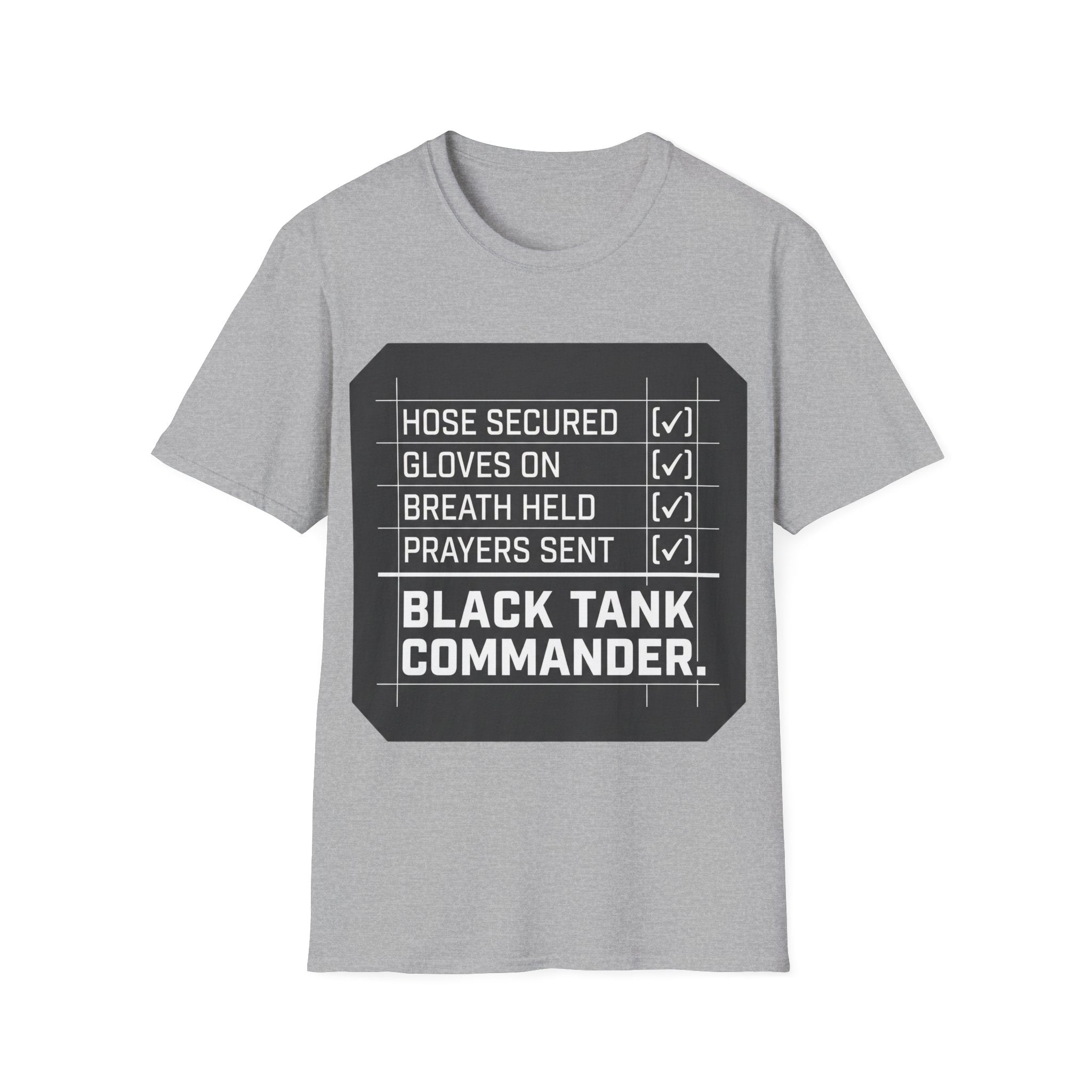 Black Tank Commander T-Shirt