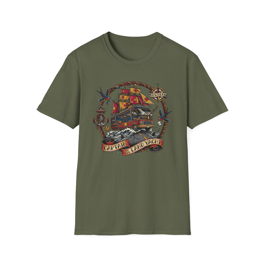 Captain Of The Land Yacht T-Shirt