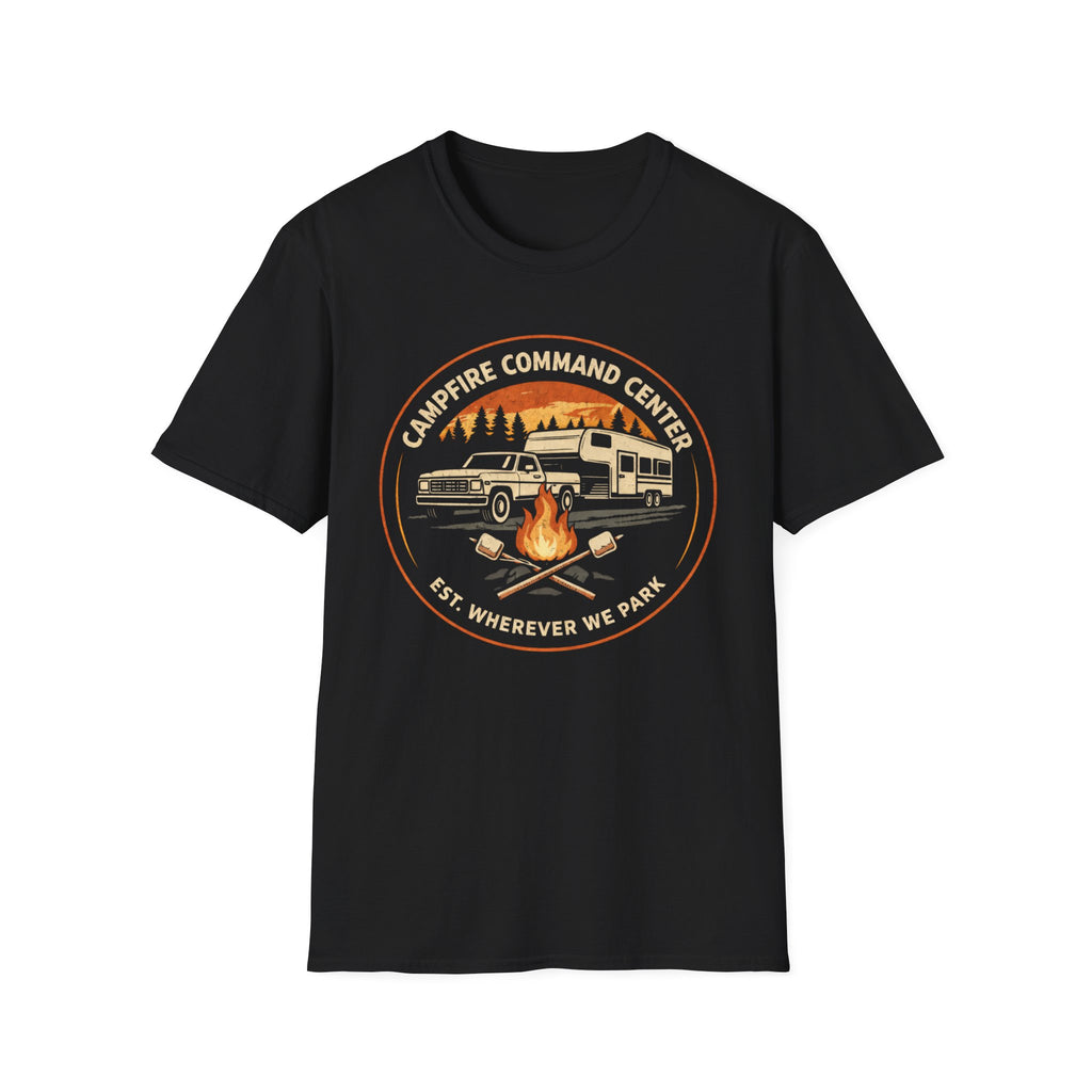 Campfire Command Center T-Shirt