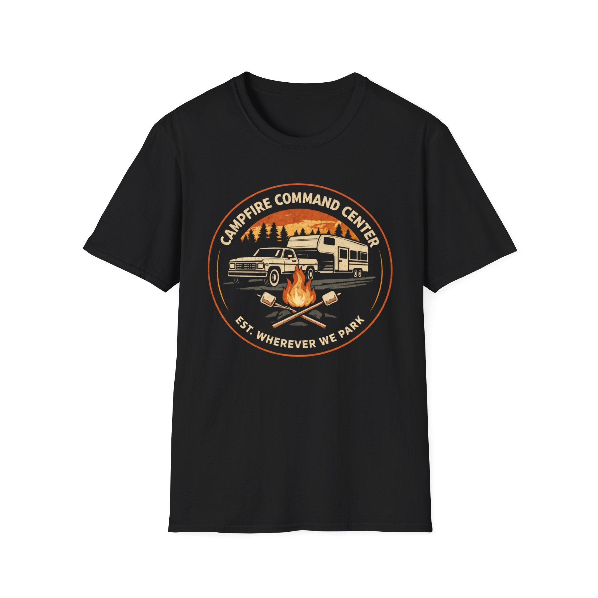 Campfire Command Center T-Shirt
