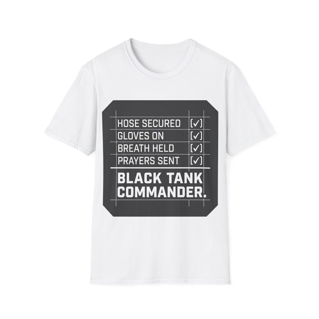 Black Tank Commander T-Shirt