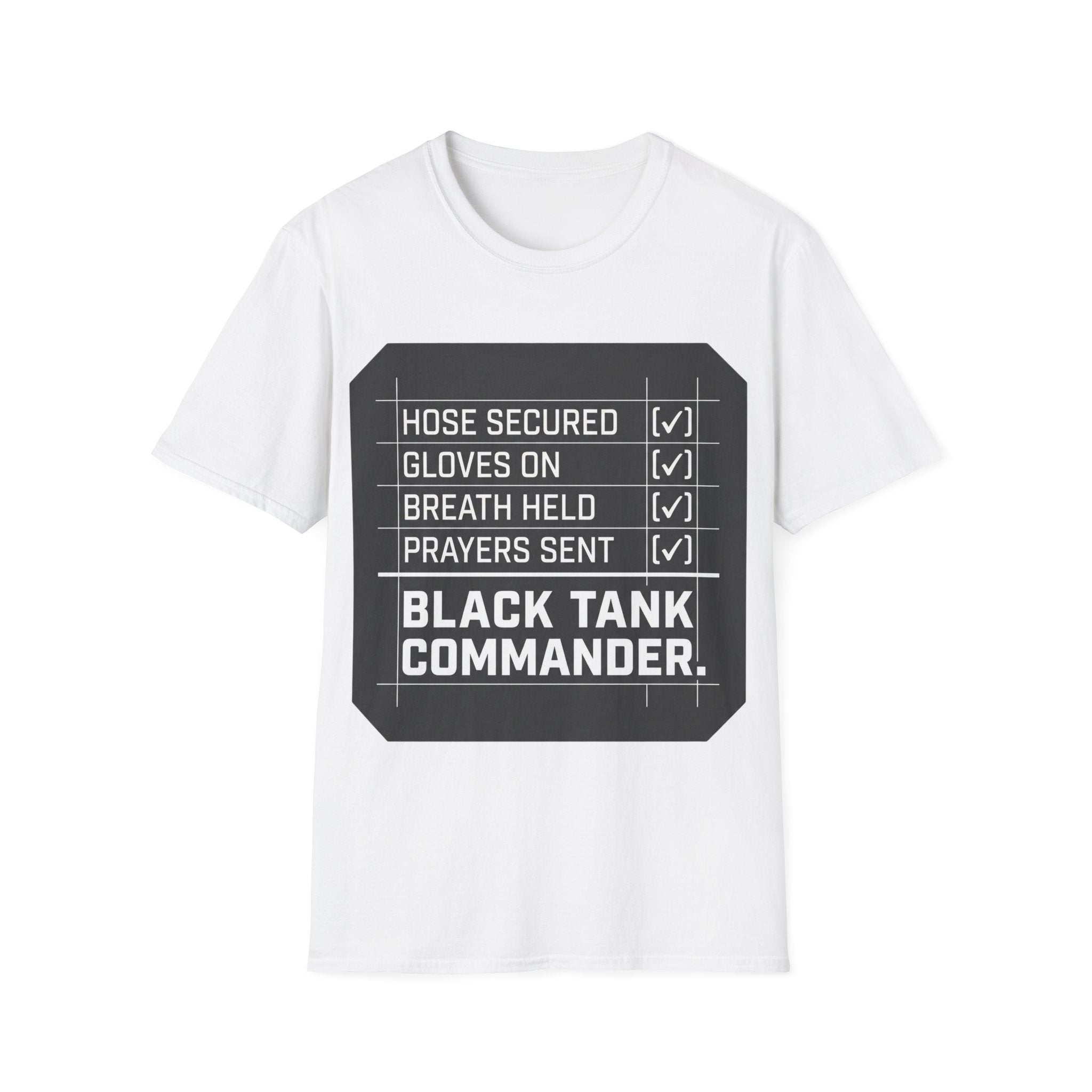 Black Tank Commander T-Shirt