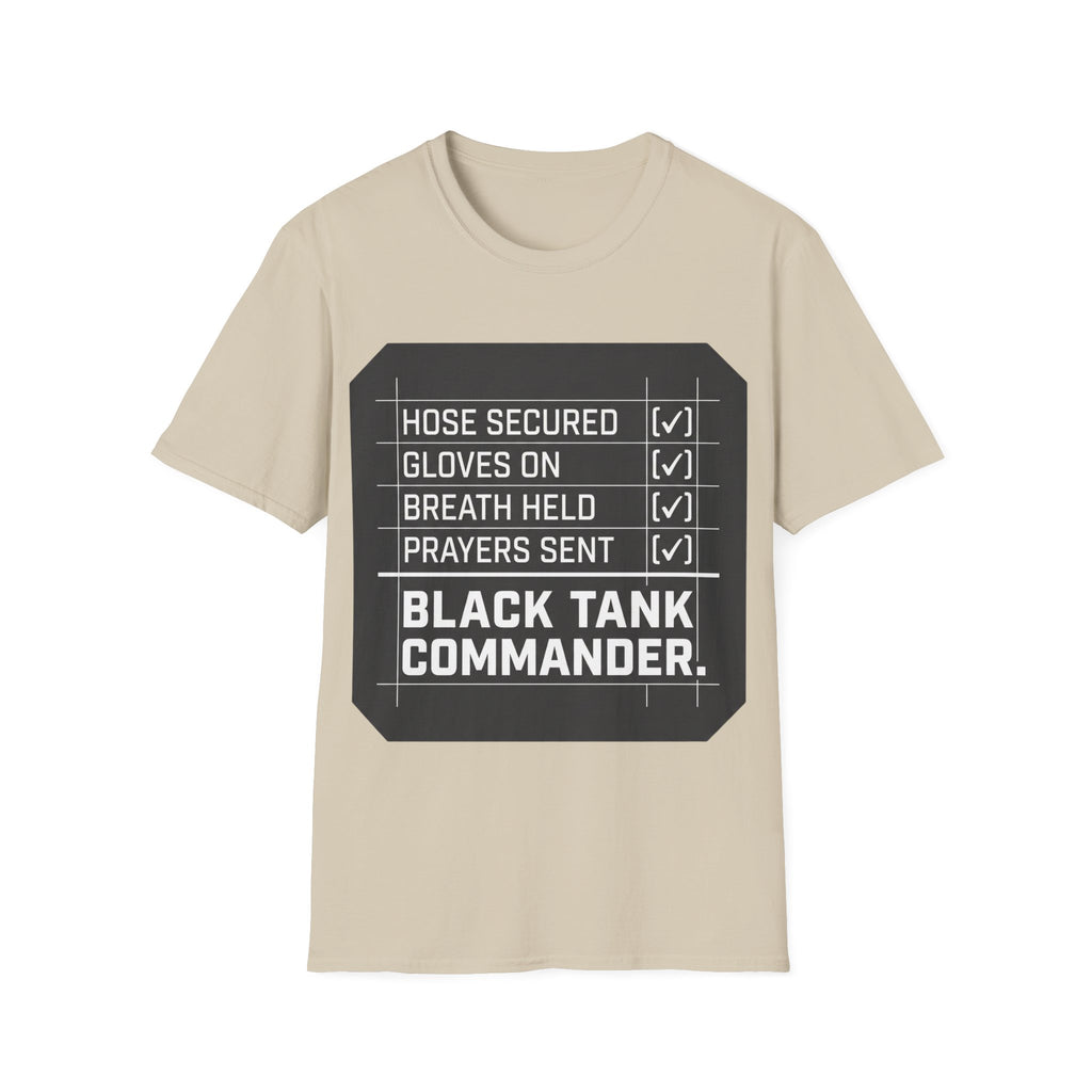 Black Tank Commander T-Shirt
