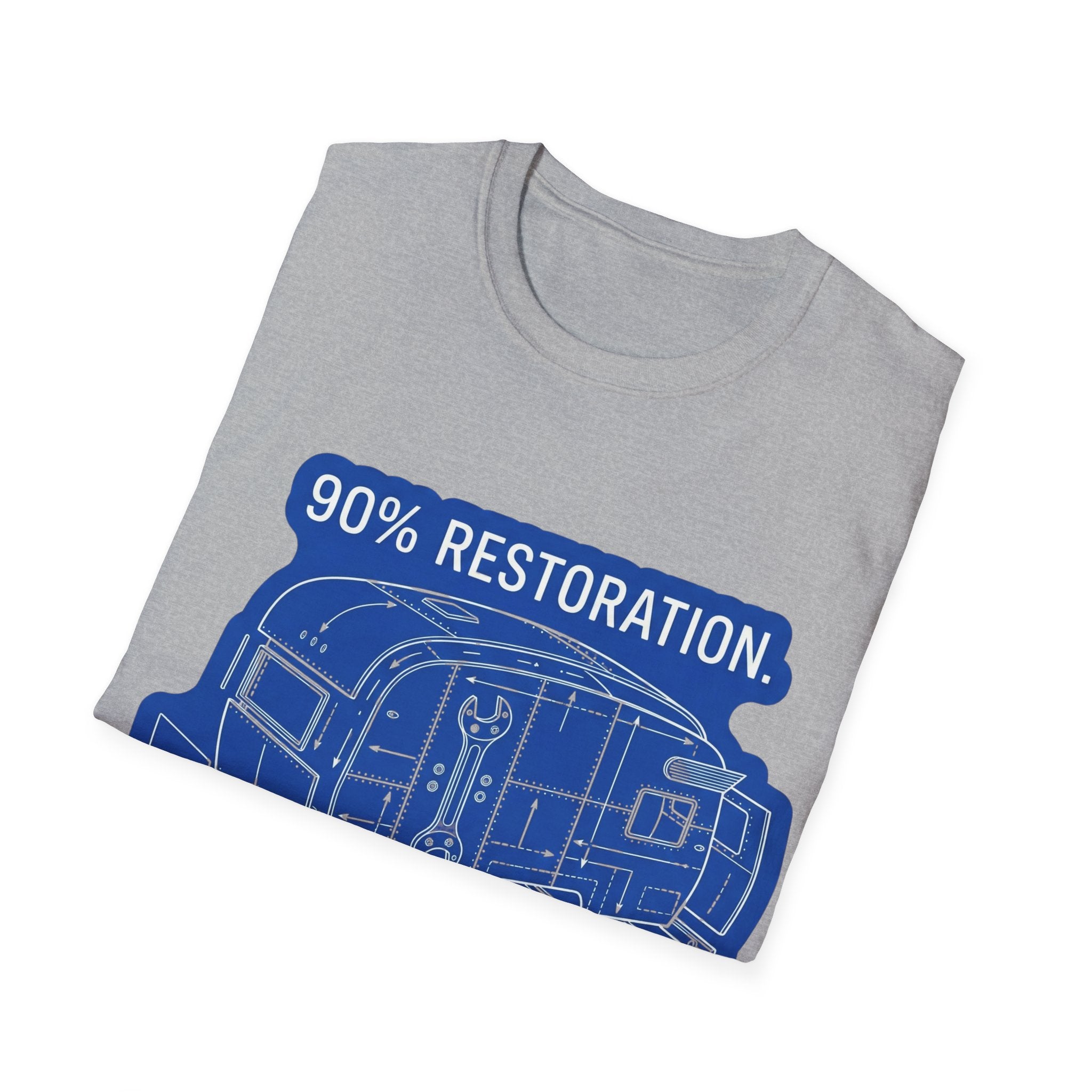 90% Restoration, 10% Vacation T-Shirt