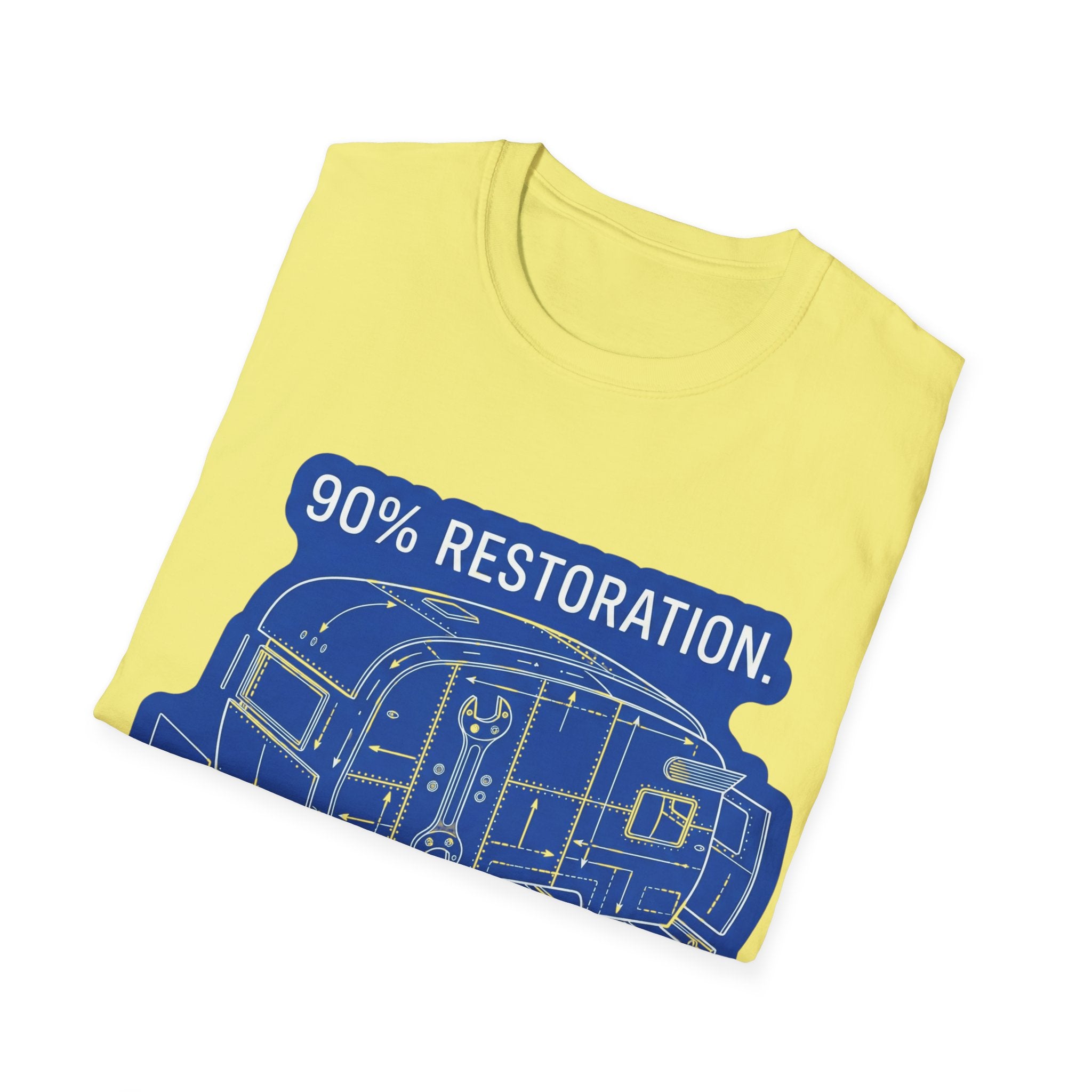 90% Restoration, 10% Vacation T-Shirt