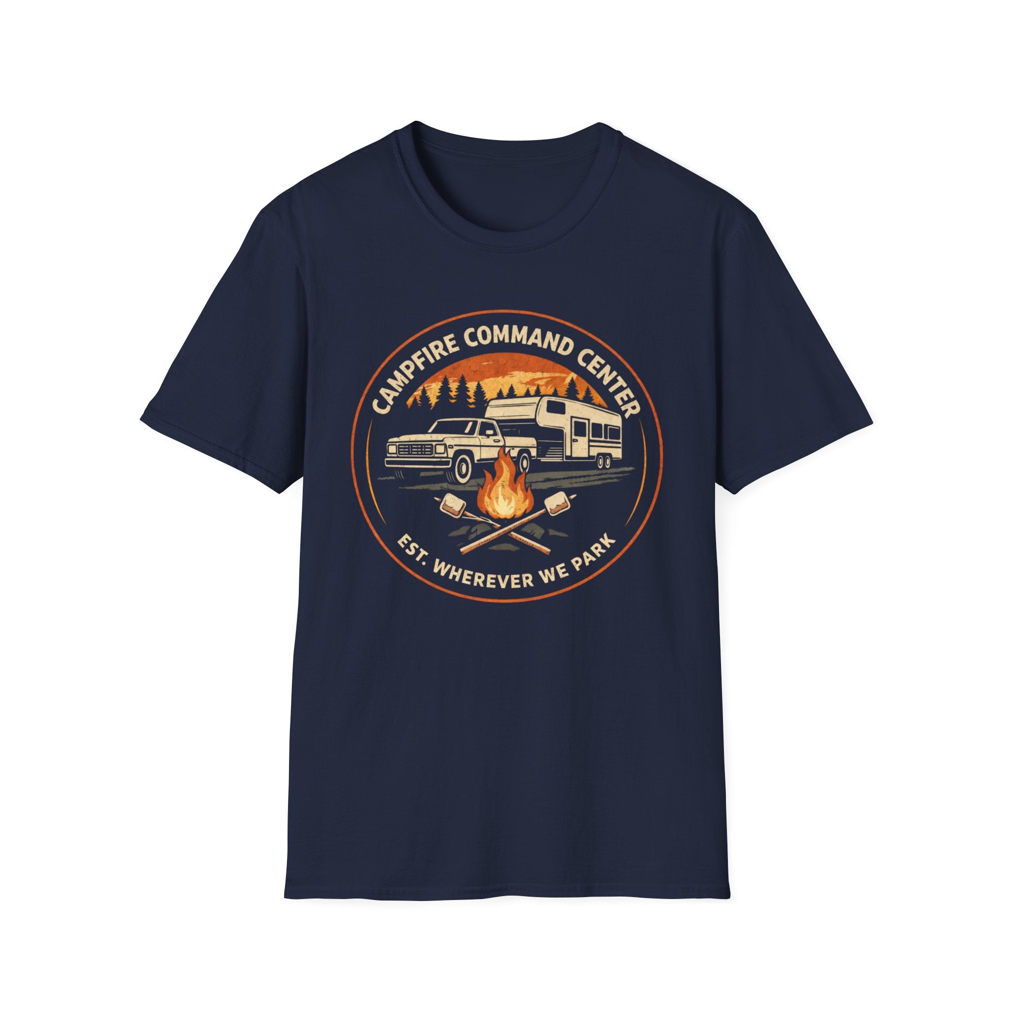 Campfire Command Center T-Shirt
