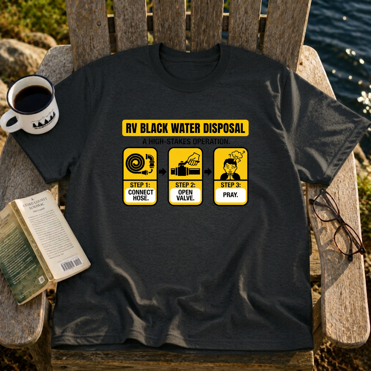Black Water Disposal T-Shirt