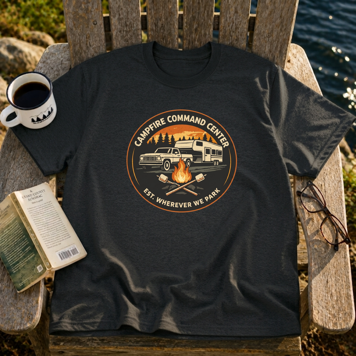 Campfire Command Center T-Shirt