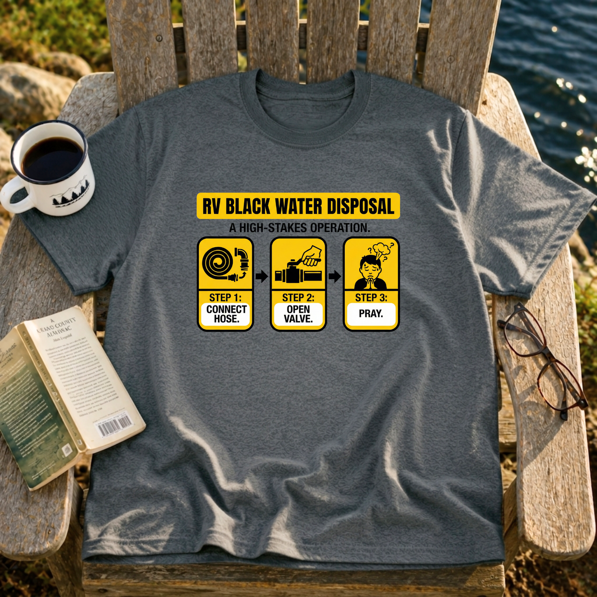 Black Water Disposal T-Shirt