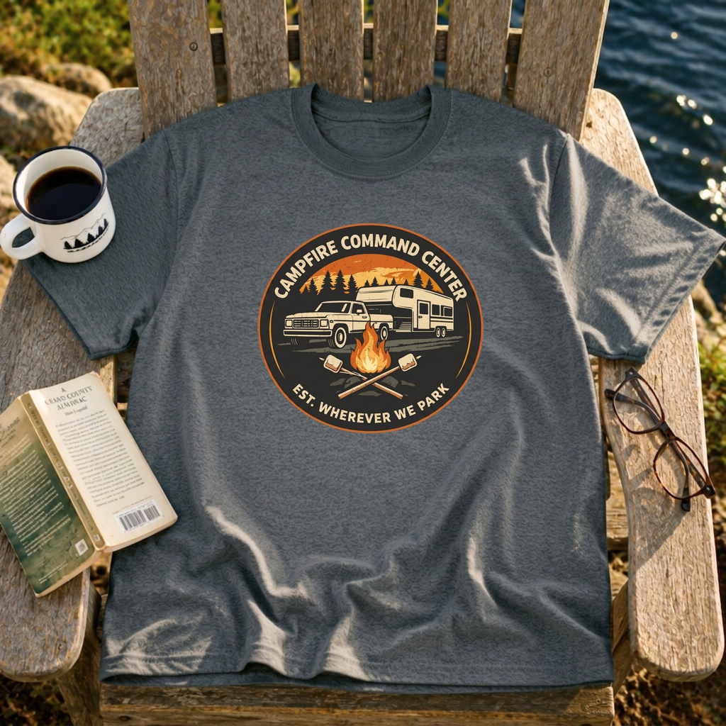 Campfire Command Center T-Shirt