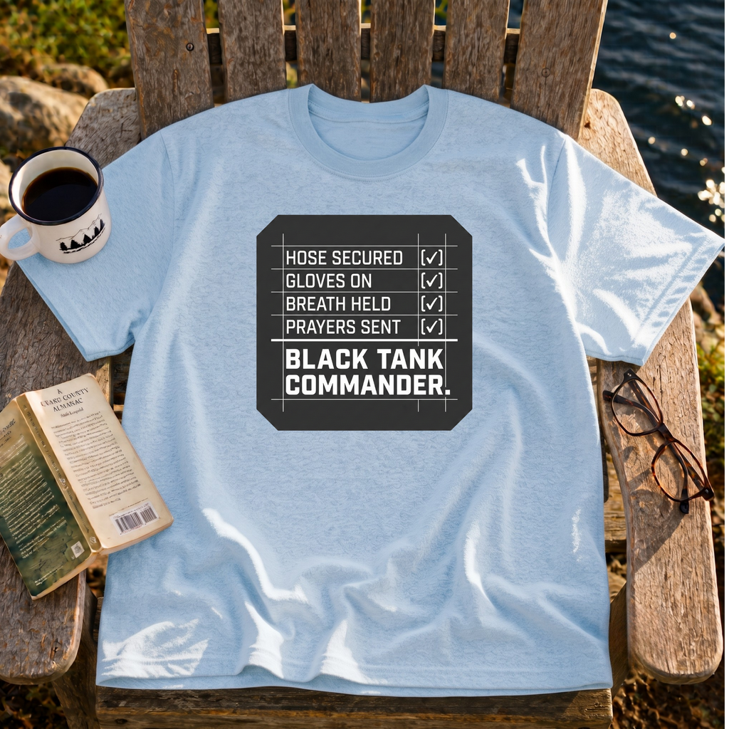 Black Tank Commander T-Shirt