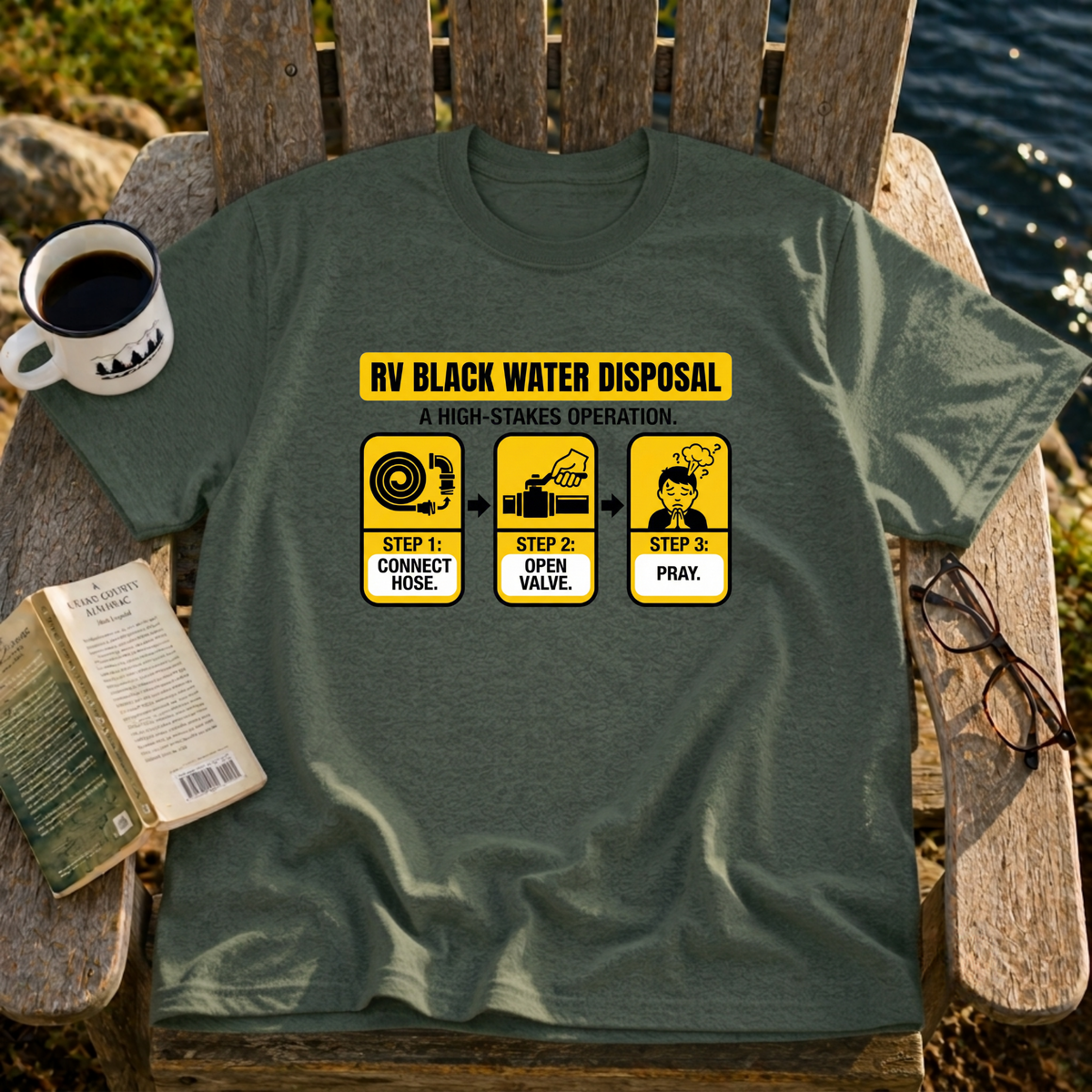 Black Water Disposal T-Shirt