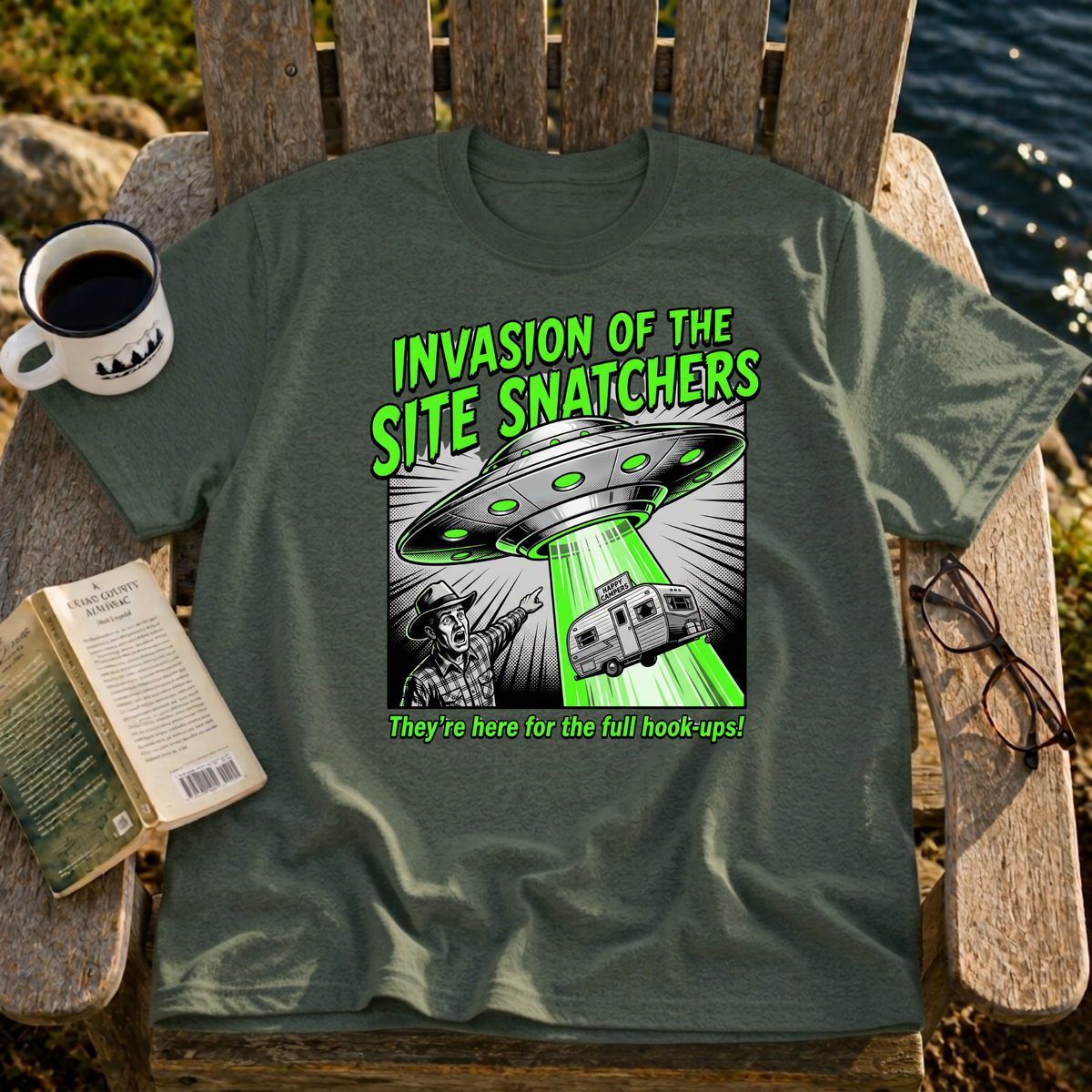 Invasion Of The Site Snatchers T-Shirt
