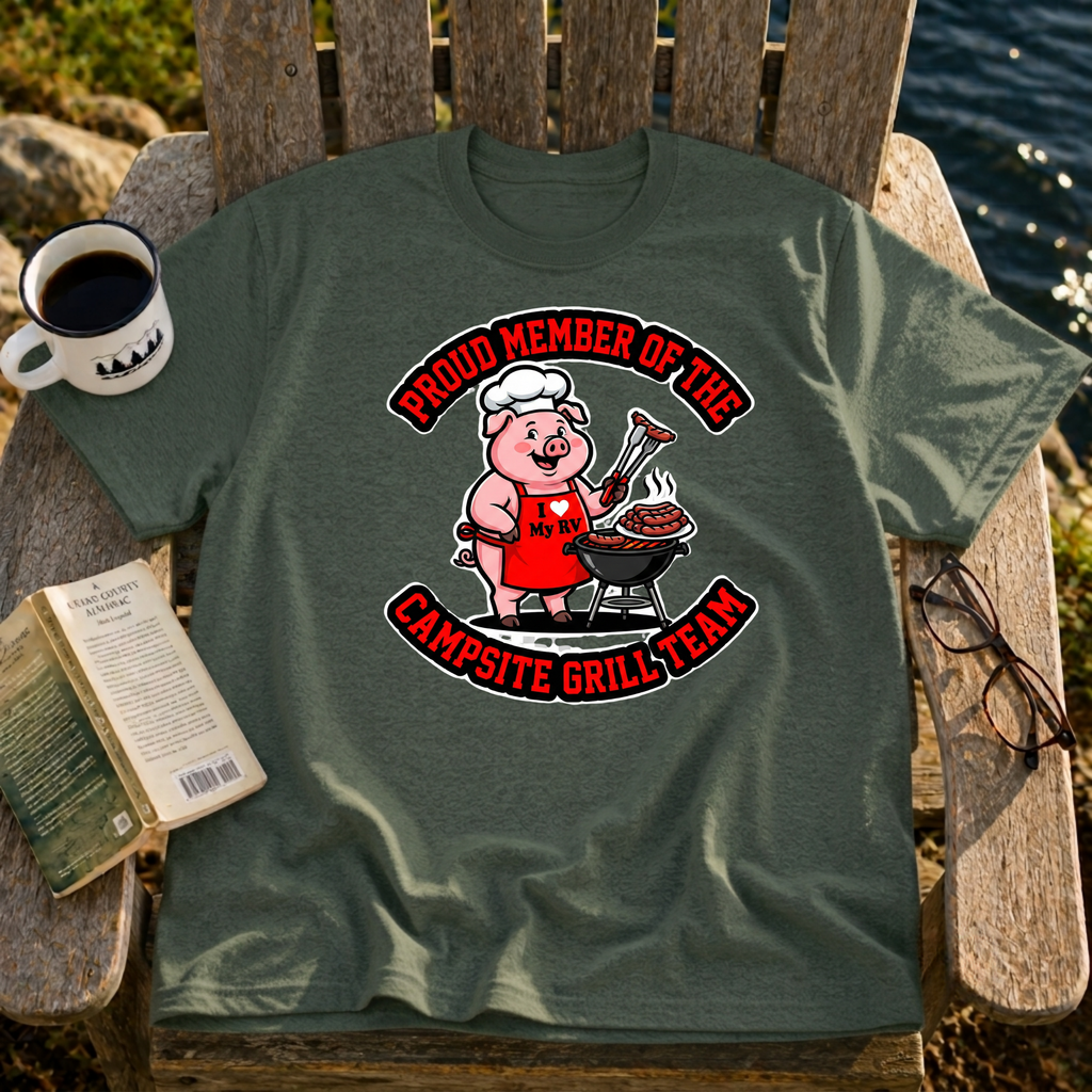Campsite Grilling Team T-Shirt