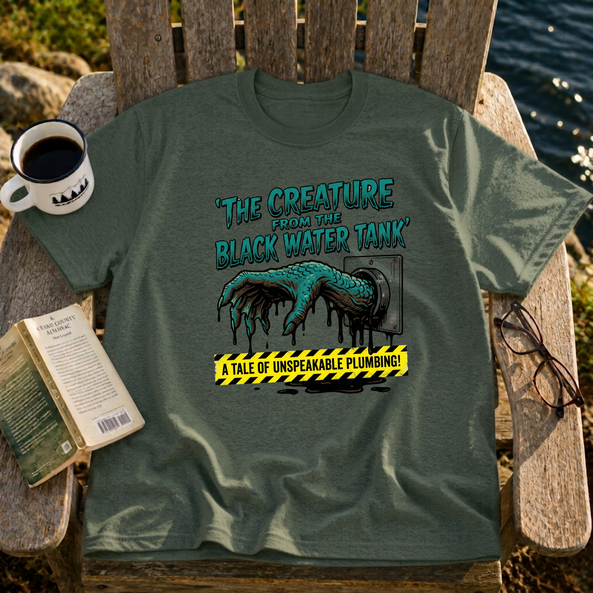 The Creature From The Black Water Tank T-Shirt