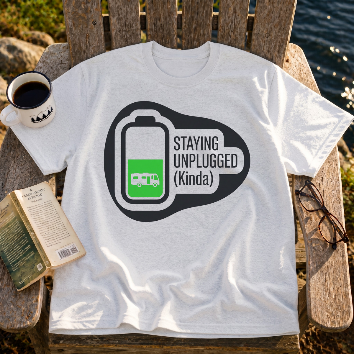 Staying Unplugged T-Shirt