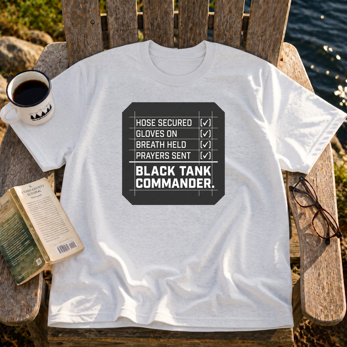Black Tank Commander T-Shirt