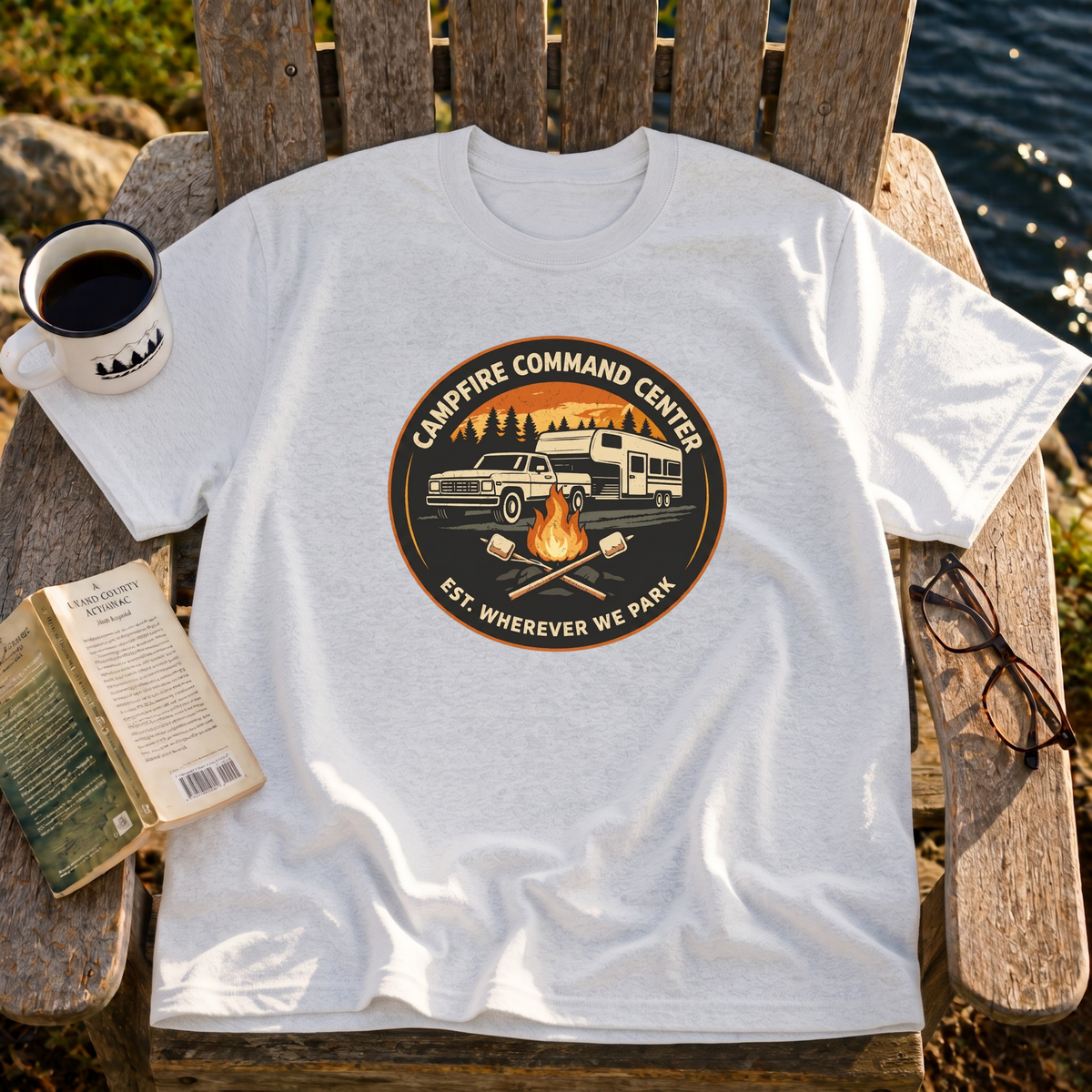 Campfire Command Center T-Shirt